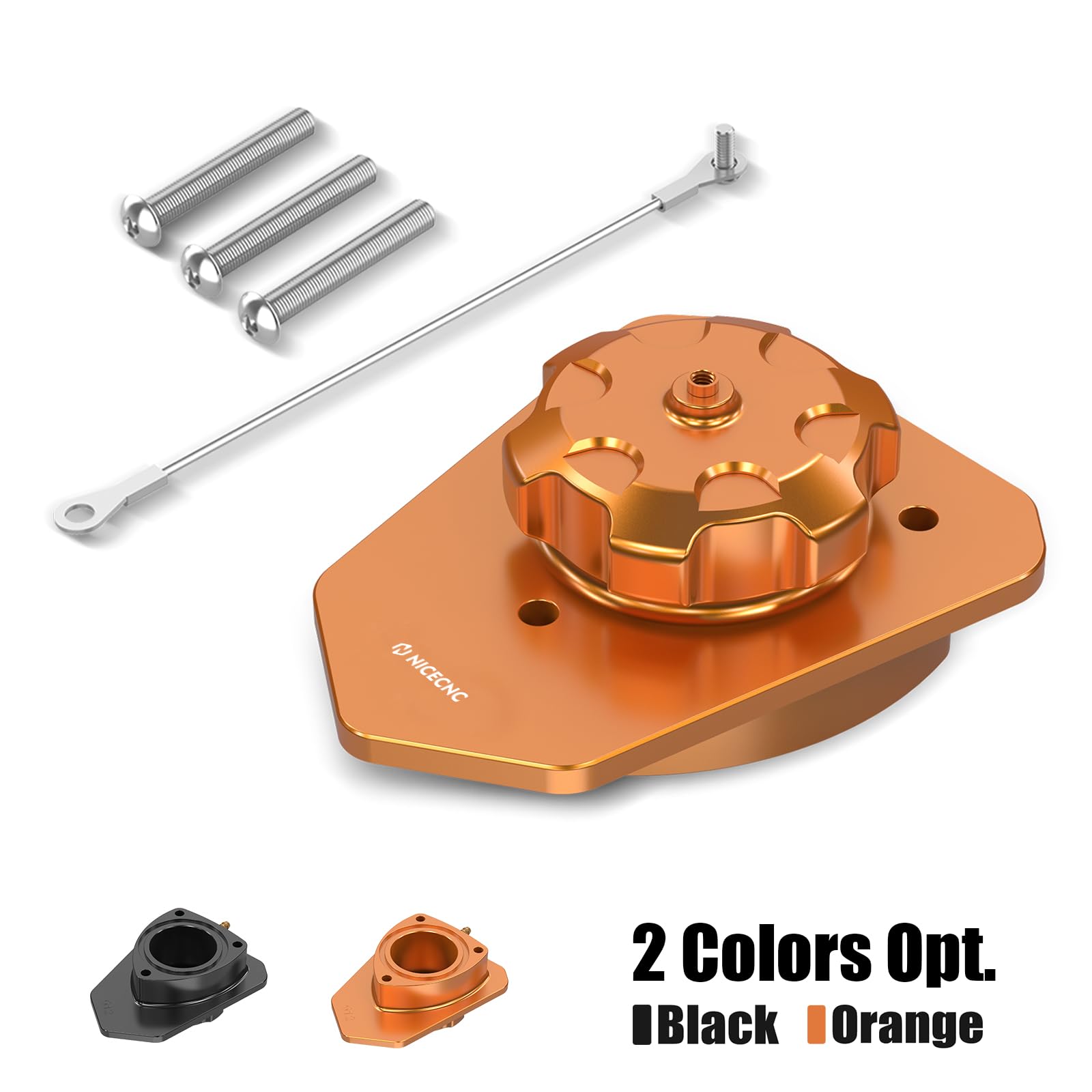 Amazon.com: NICECNC Fuel Filler Neck Gas Tank Cap Kit Compatible
